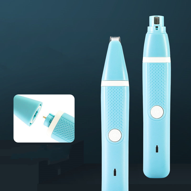 Transform Your Pet Grooming Routine with the Dual Purpose Pet Nail Polisher Trimmer