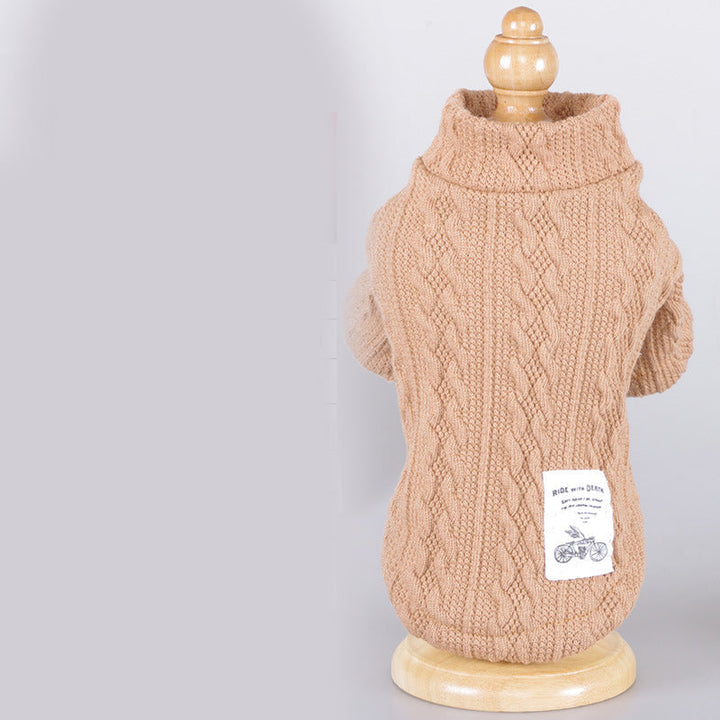 Keep Your Furry Friends Cozy with Our Pet Cozy Warm Knitted Sweater