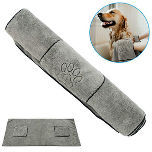Why Your Pet Deserves the Super Absorbent Large Pet Bathrobe Bath Towel