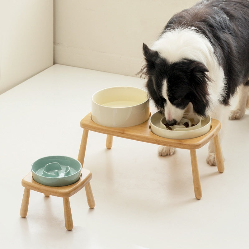 Ceramic Slow Feed Pet Bowl: Enhance Your Pet's Dining Experience